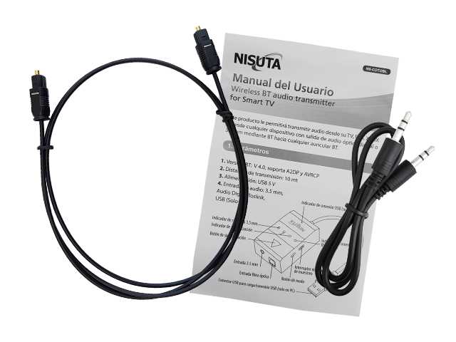 PUERTO BLUETOOTH AUDIO NISUTA NSCOTOBL (IDEAL SMARTV)