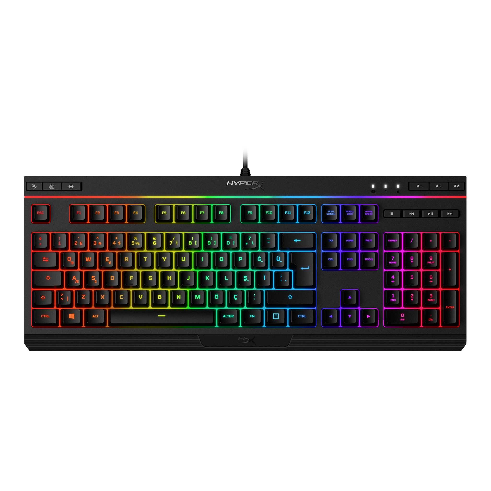 TECLADO HYPERX ALLOY CORE RGB MEMBRANA ESPAÑOL
