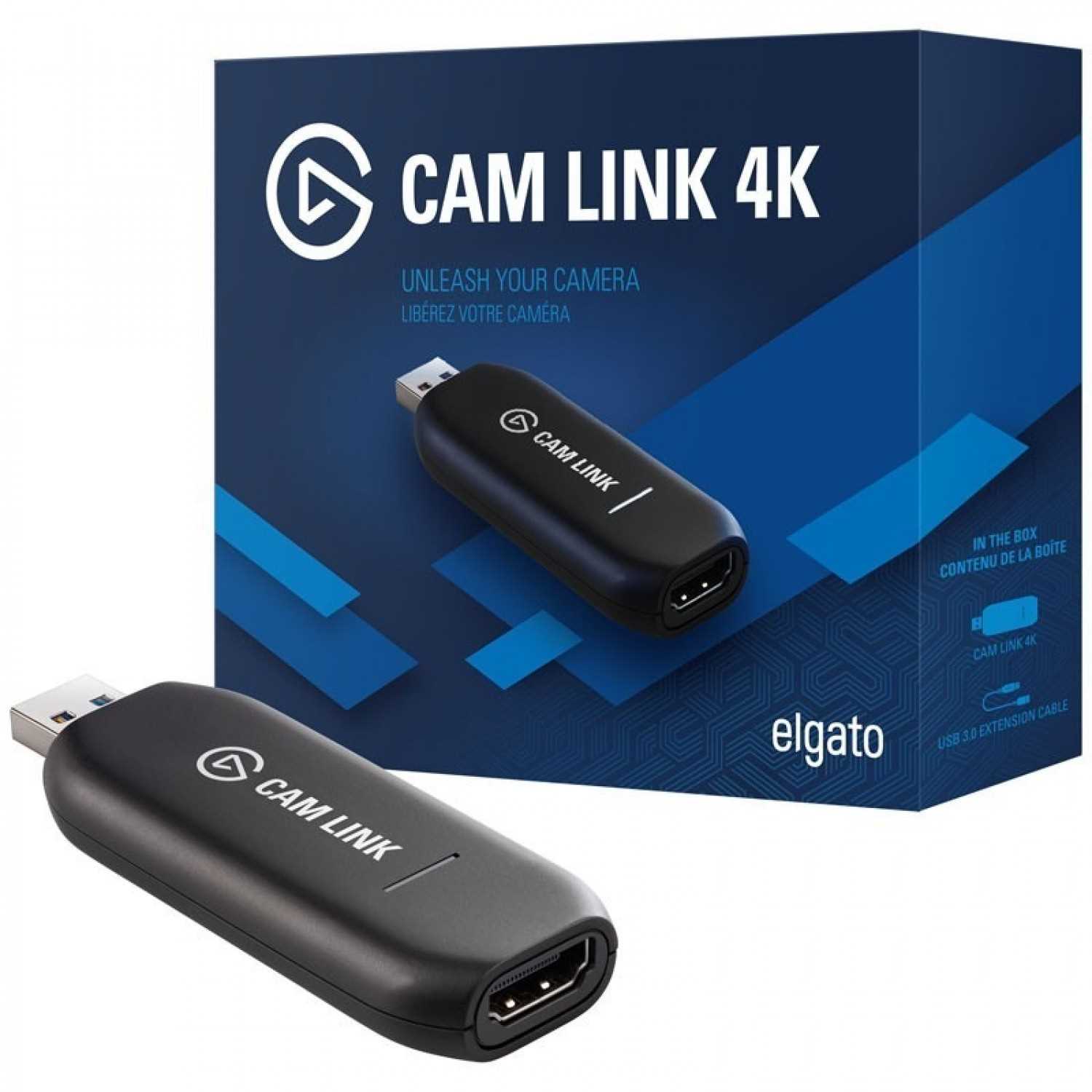 CAPTURADORA DE VIDEO ELGATO CAM LINK 4K USB HDMI