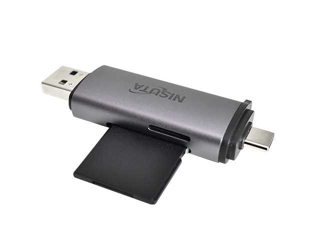 LECTOR DE TARJETAS MICRO SD 3 IN 1 USB C 3.1/USB 3.0 NISUTA NSCRUC3