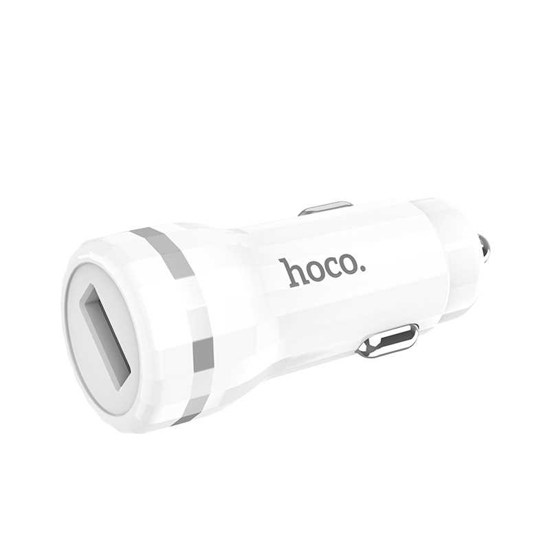 CARGADOR AUTO HOCO Z27A 3A-5V * 2  CARGA RAPIDA QUALCOMM QC 3.0