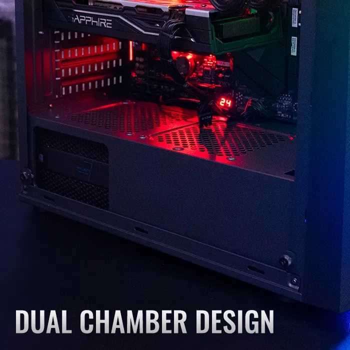 GABINETE AEROCOOL BOLT BLACK (MID TOWER)