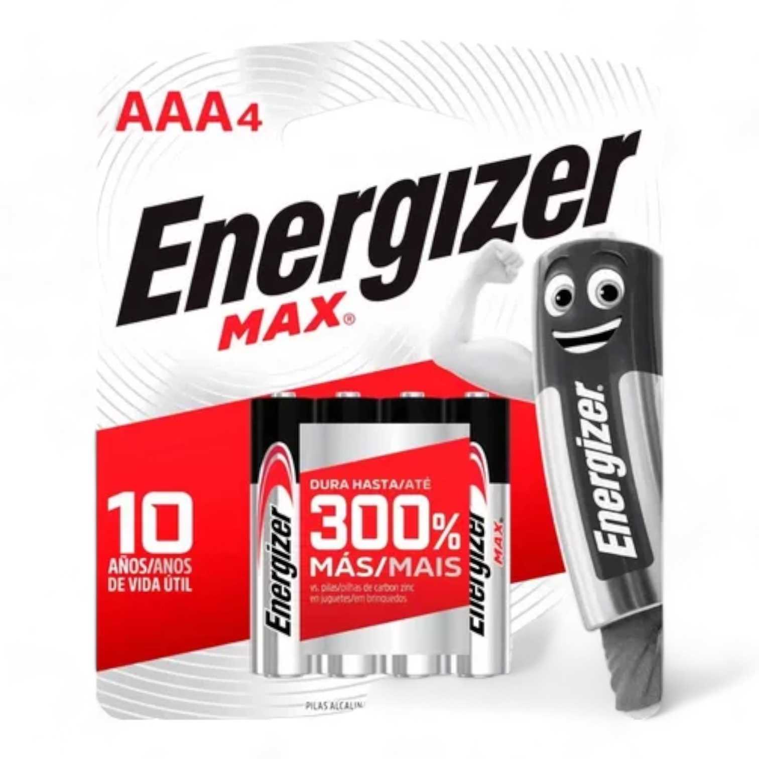 PILA ENERGIZER AA ALKALINA BLISTER X 4