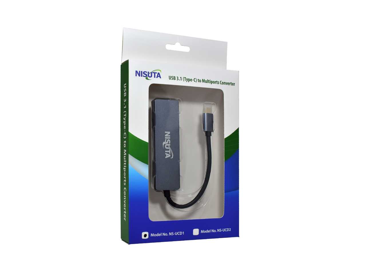 CONVERSOR DE USB C 3.1 A HDMI+L.TARJETAS+HUB USB NSUCD1