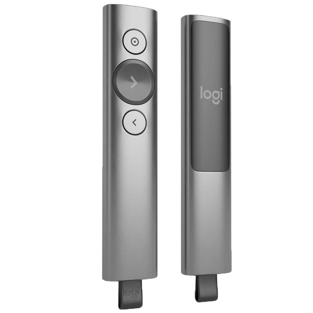 PRESENTADOR LASER LOGITECH SPOTLIGHT SLATE WIRELESS 2.4GHZ