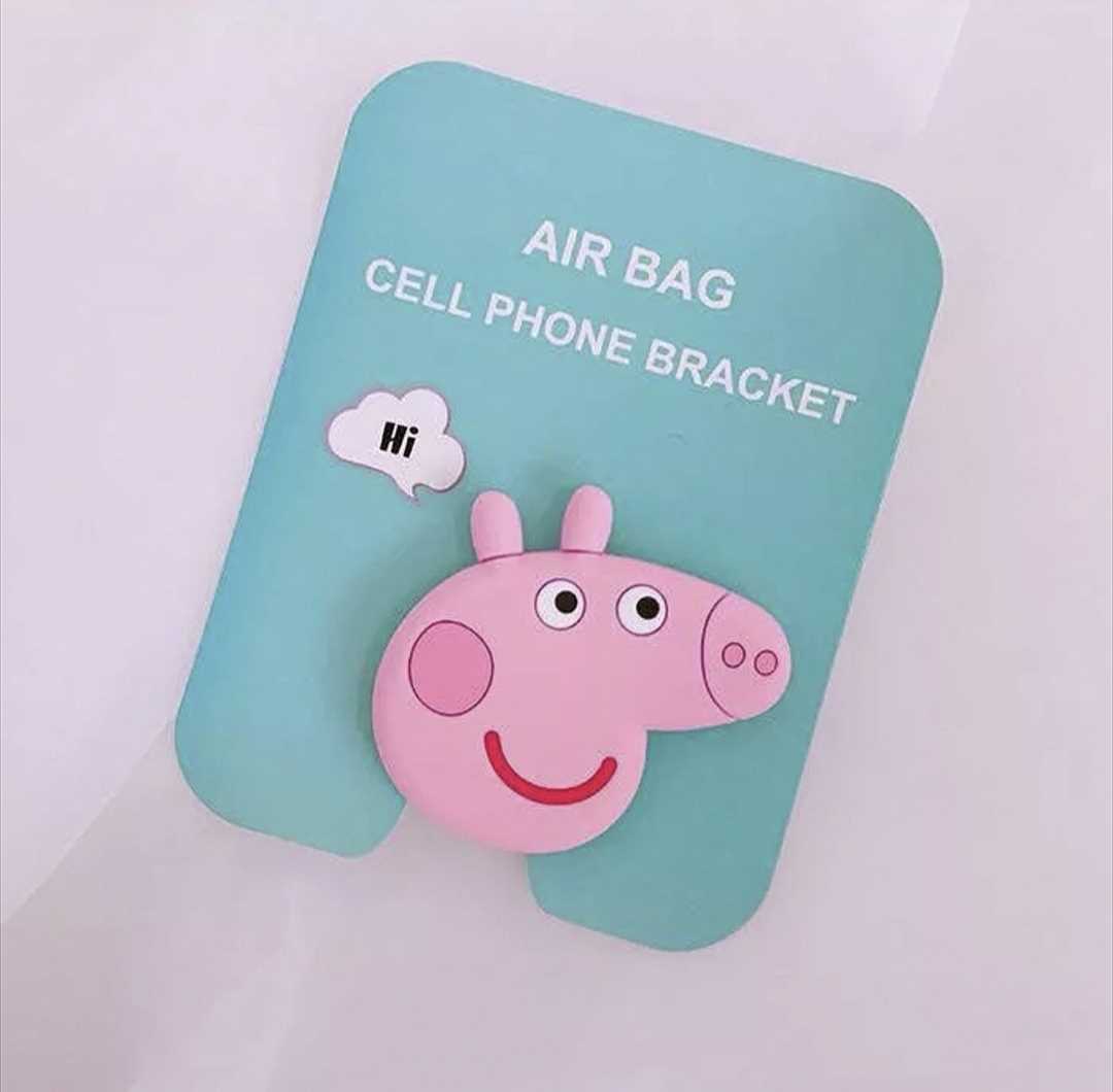 SOPORTE CELULAR TIPO POPSOCKET MU�ECOS LED