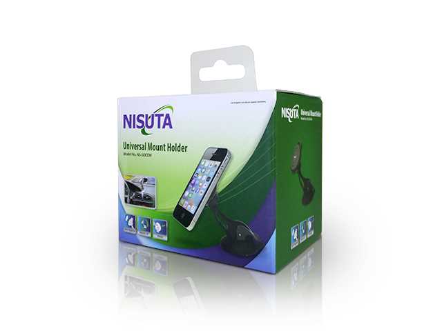 SOPORTE CELULAR NISUTA PARABRISA CON IMAN NSSOCEM