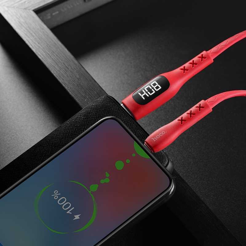 CABLE USB A MICRO USB HOCO S6 SENTINEL 2.4A 1.2M