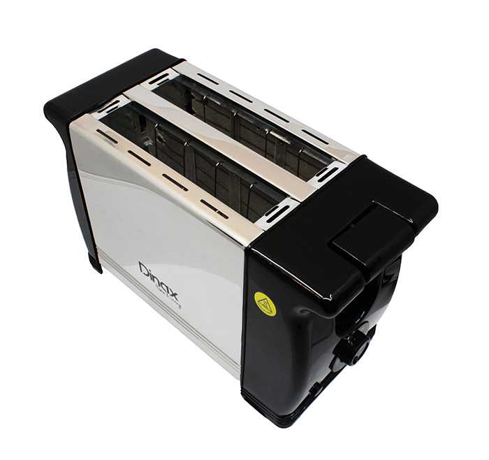 TOSTADORA DINAX 800W DOBLE PAN