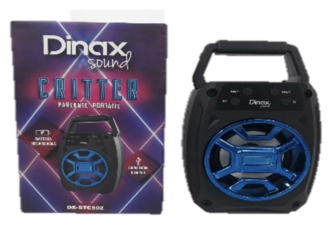 PARLANTE BLUETOOTH DINAX CLITTER