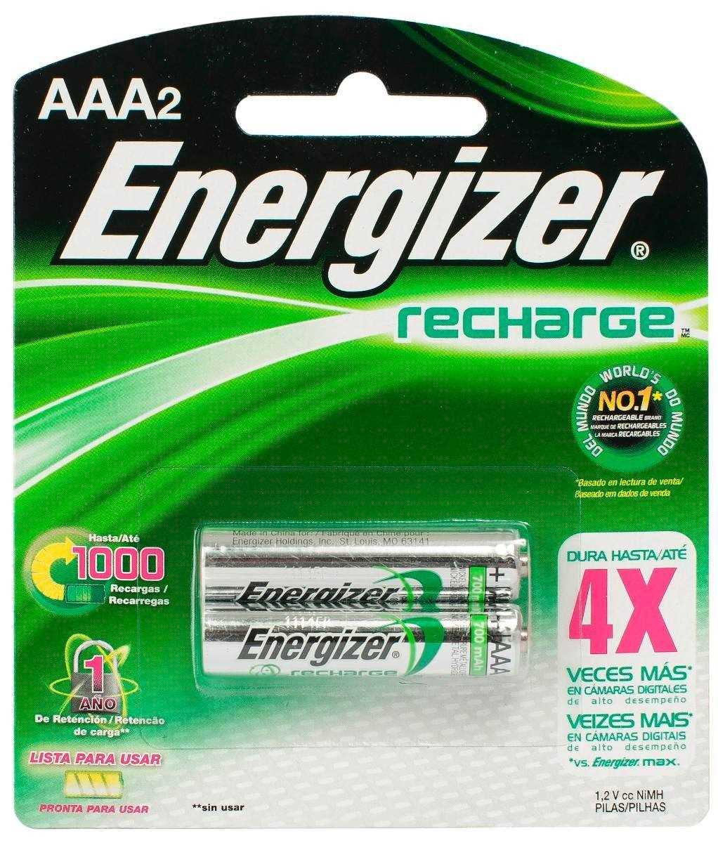 PILA RECARGABLE ENERGIZER AAA X2 700MAH