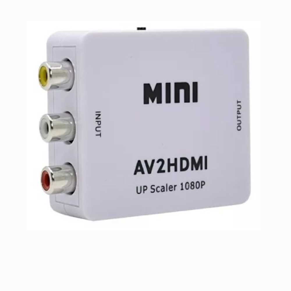 CONVERSOR DE RCA/AUDIO A HDMI SEISA AV2HDMI