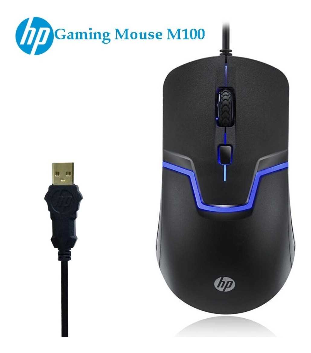 MOUSE HP GAMING M100 1600DPI NEGRO