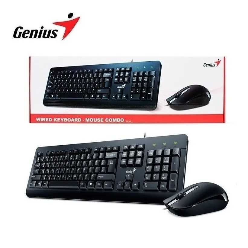 TECLADO Y MOUSE GENIUS USB 2.0 KM-160