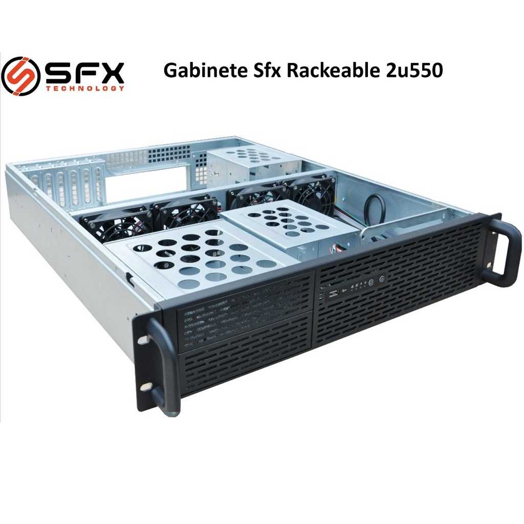 GABINETE SFX RACKEABLE 2U550
