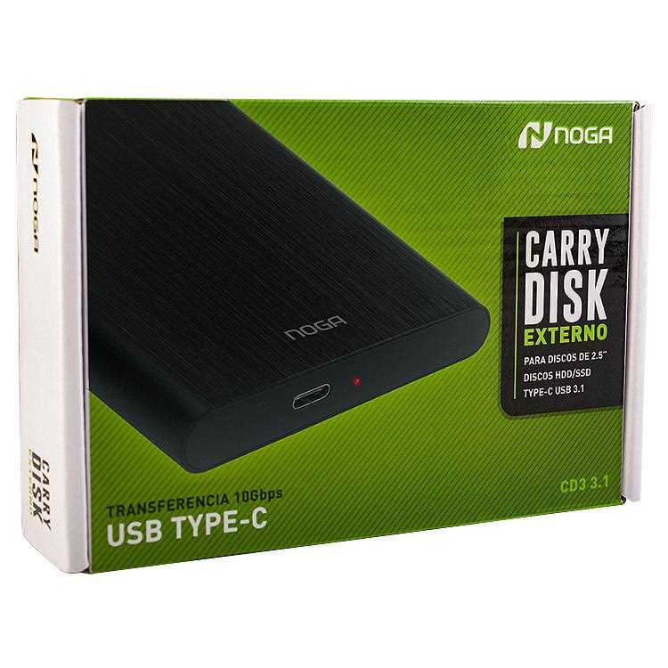 CARRY DISK USB 3.1 TIPO C 2.5