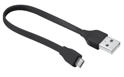 CABLE USB A MICRO 0.2M NETMAK  FLAT (DISPOSITIVOS MOVILES)