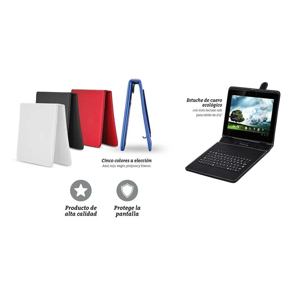 FUNDA Y TECLADO PORTA TABLET 7  KOLKE