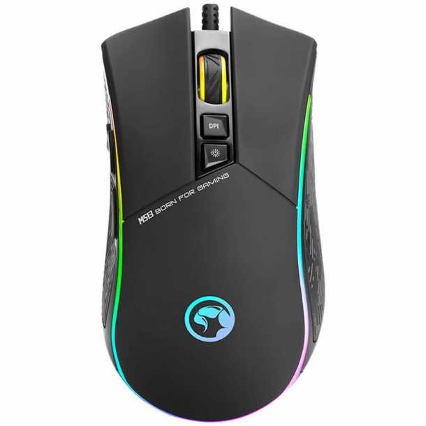 MOUSE MARVO M513 4800DPI RGB 7 BOTONES