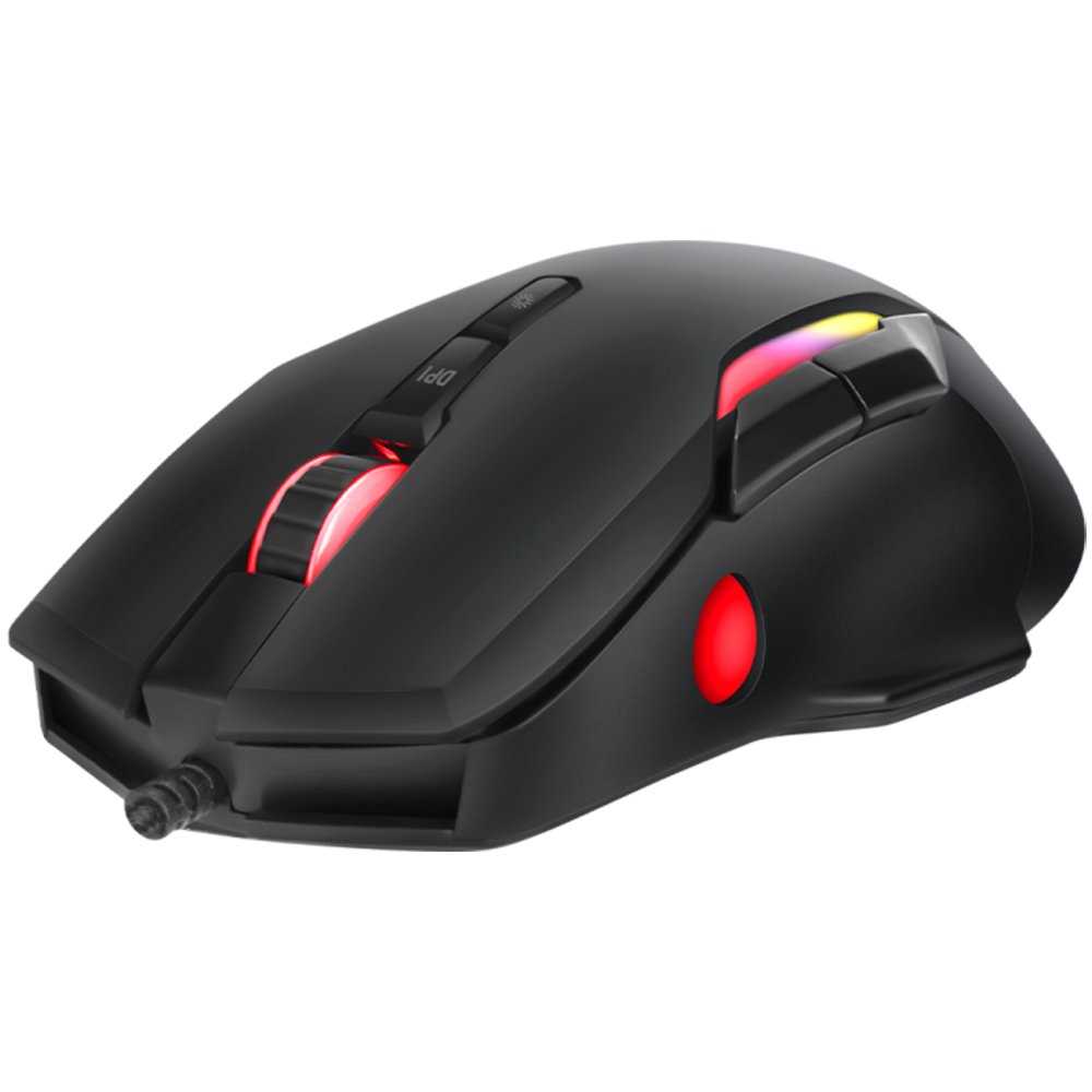 MOUSE MARVO G945 10000DPI RGB 9 BOTONES PAW
