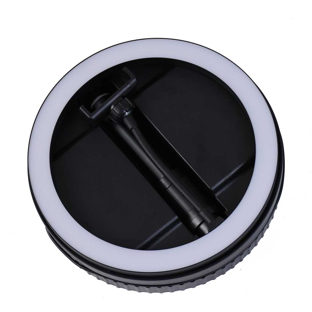 ANILLO SELFIE 26CM C/TRIPODE 180CM IGLU C/SOP CEL 3 TONOS