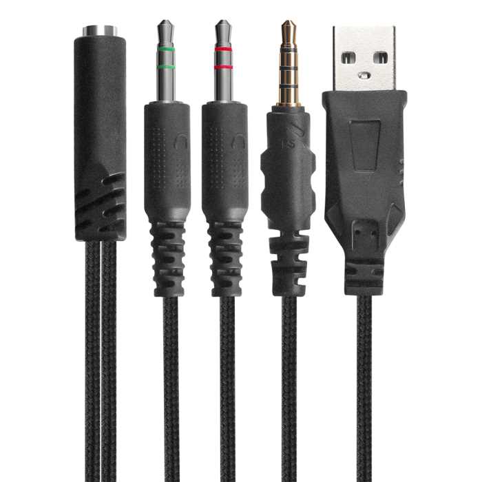 AURICULAR MARVO HG8960 LED RED (PC, PS4, XBOX)