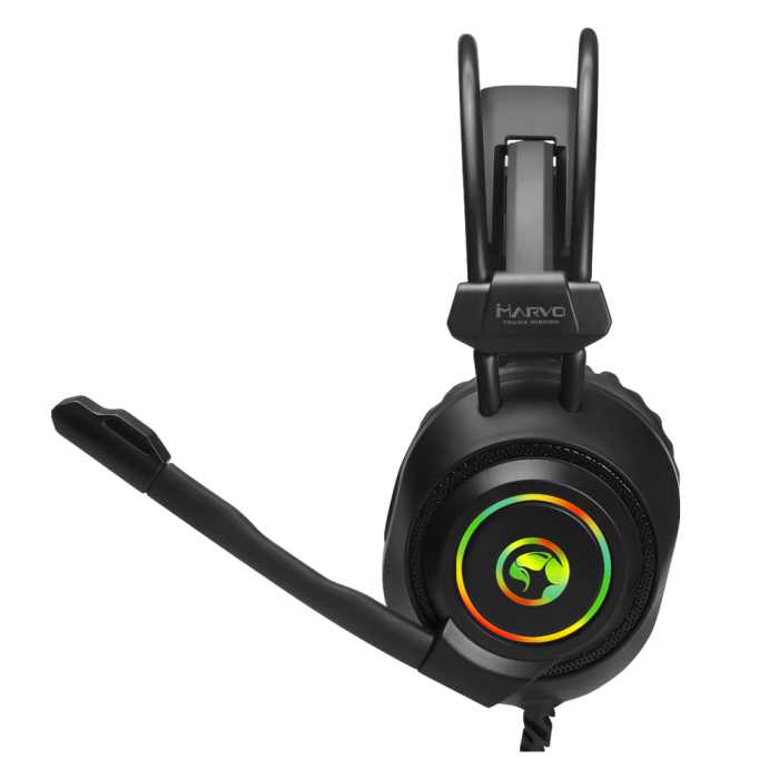 AURICULAR MARVO HG9056 RAINBOW LED USB 7.1 (C/MIC)