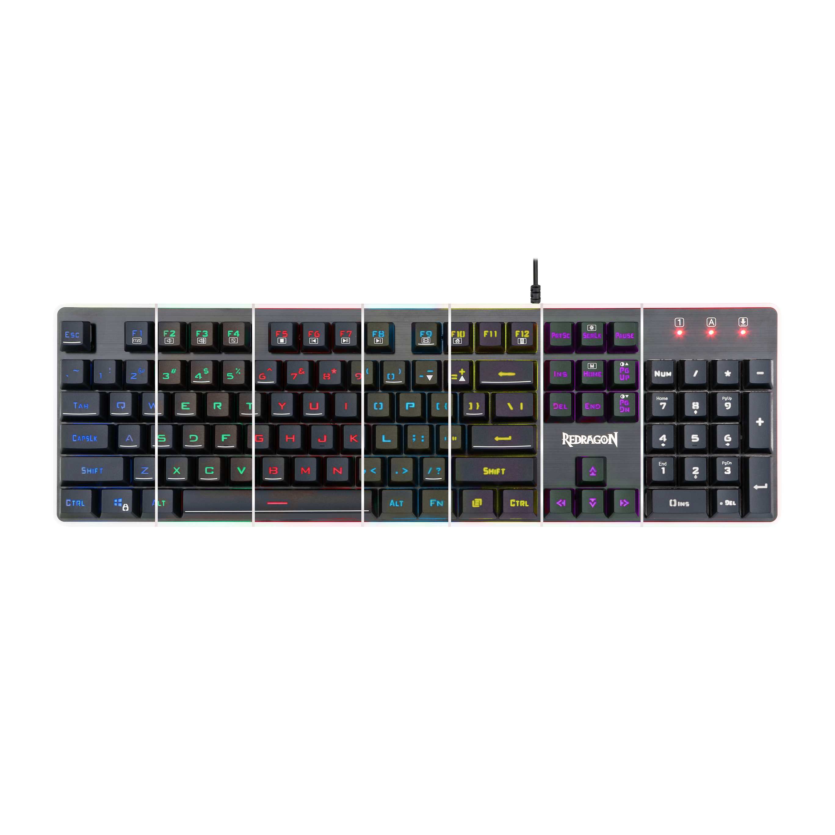 TECLADO REDRAGON DYAUS K509 RAINBOWN SP