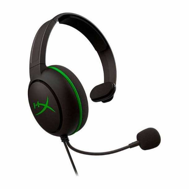 AURICULAR XBOX HYPERX CLOUD CHAT BLACK/GREEN