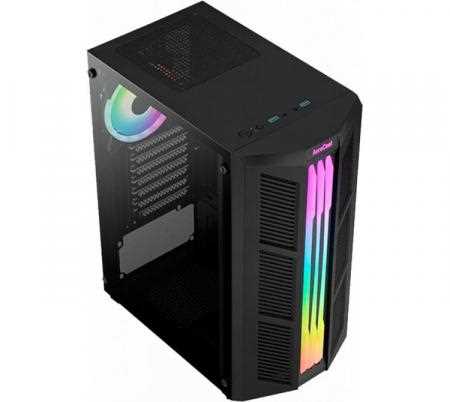 GABINETE AEROCOOL PRIME 1FAN ARGB + TG (MID TOWER)