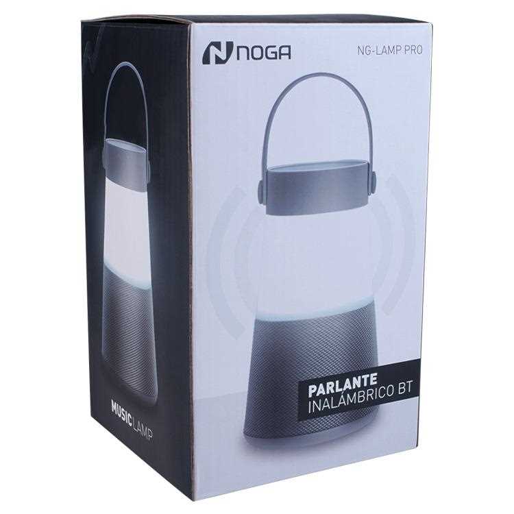 LAMPARA PARLANTE BLUETOOTH NOGANET NG-LAMP PRO
