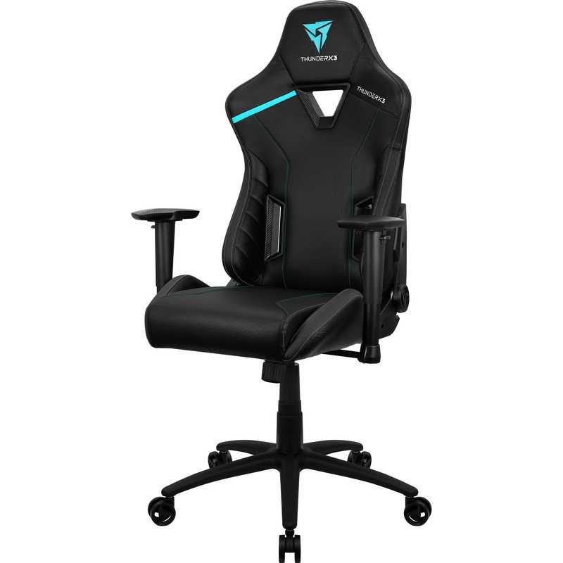 SILLA GAMER THUNDERX3 TC3 JET BLACK (BY AEROCOOL)
