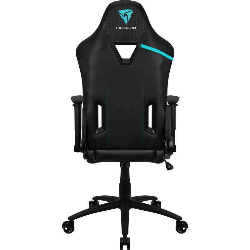 SILLA GAMER THUNDERX3 TC3 JET BLACK (BY AEROCOOL)