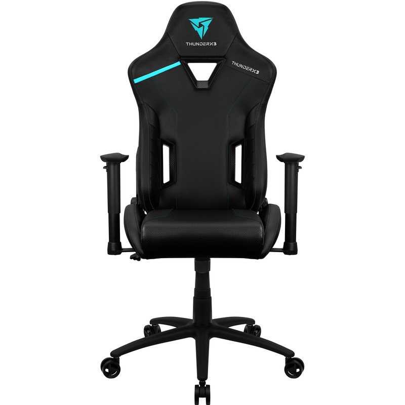 SILLA GAMER THUNDERX3 TC3 JET BLACK (BY AEROCOOL)