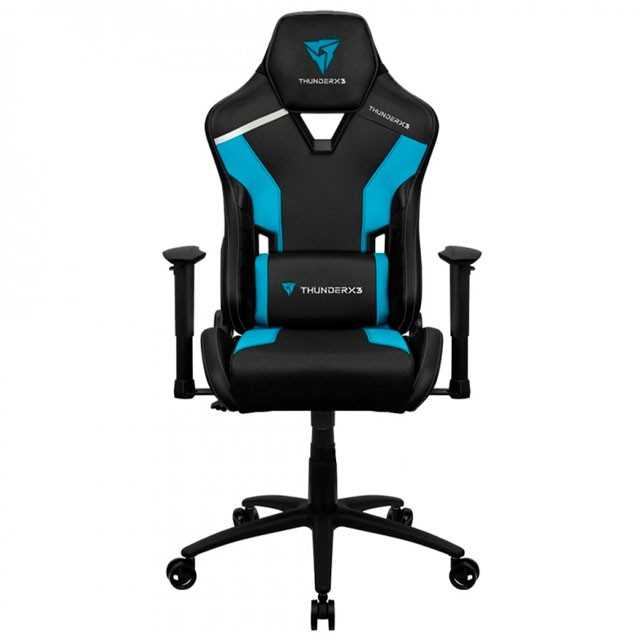 SILLA GAMER THUNDERX3 TC3 AZURE BLUE (BY AEROCOOL)