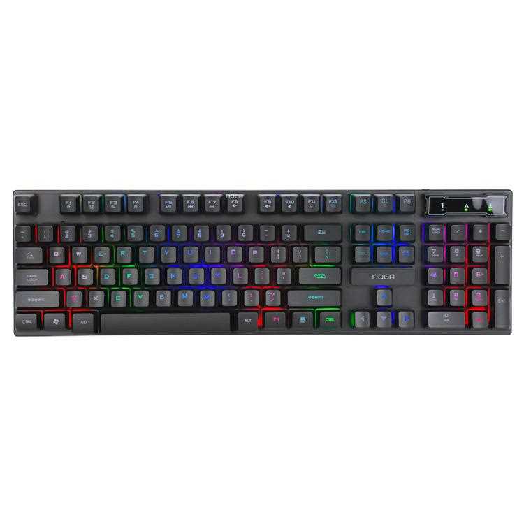 COMBO NOGANET (TEC.AURI.MOU.PAD) GAMER NKB-407 4 EN 1