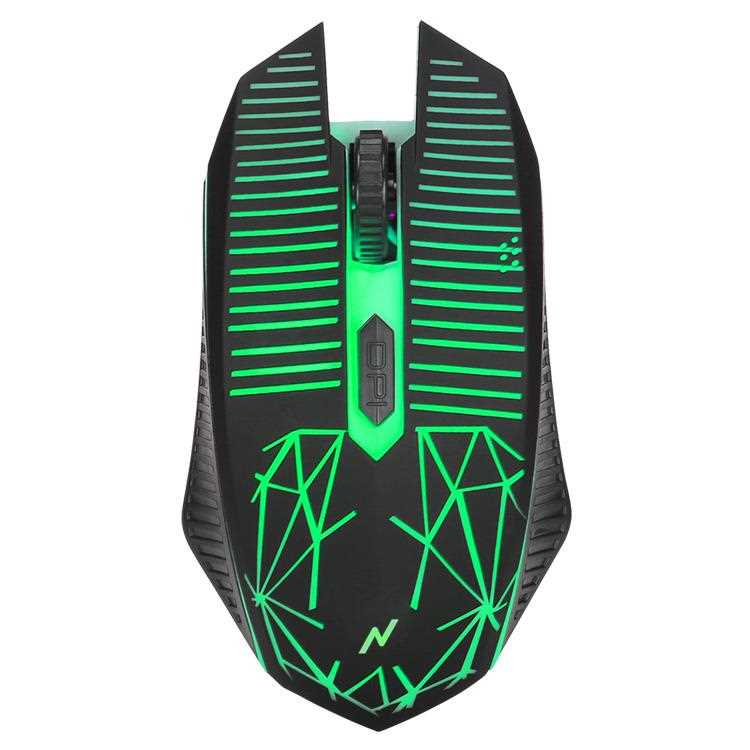 COMBO NOGANET (TEC.AURI.MOU.PAD) GAMER NKB-407 4 EN 1