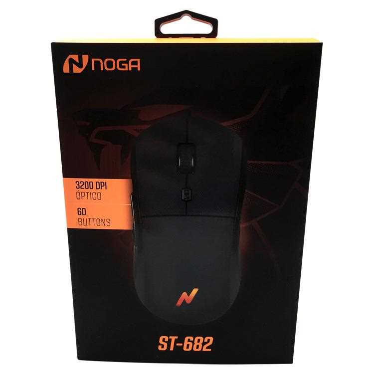 MOUSE NOGANET GAMER ST-682 3200DPI