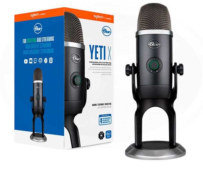 MICROFONO LOGITECH YETI X (PROFESIONAL USB)