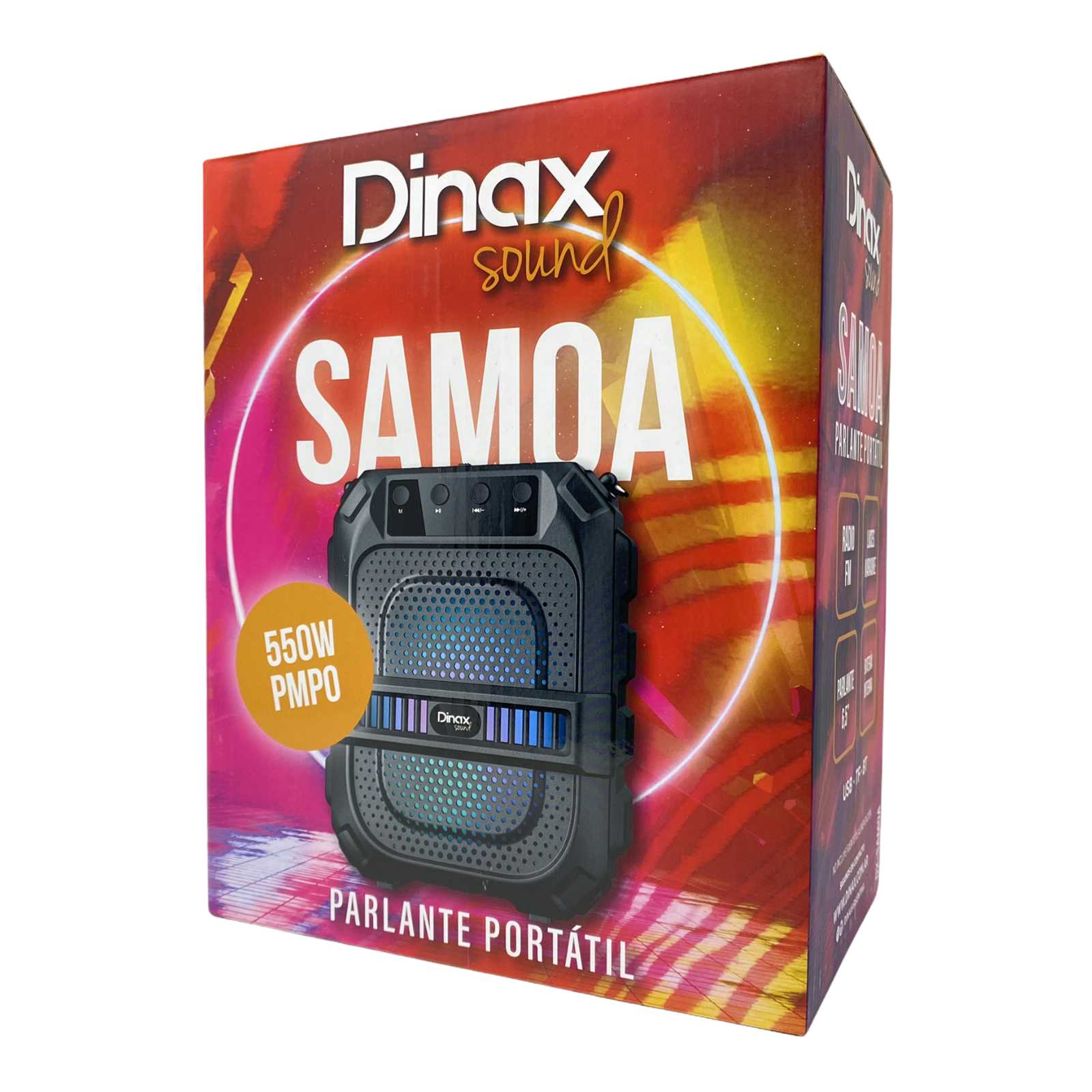 PARLANTE BLUETOOTH DINAX SAMOA 550W