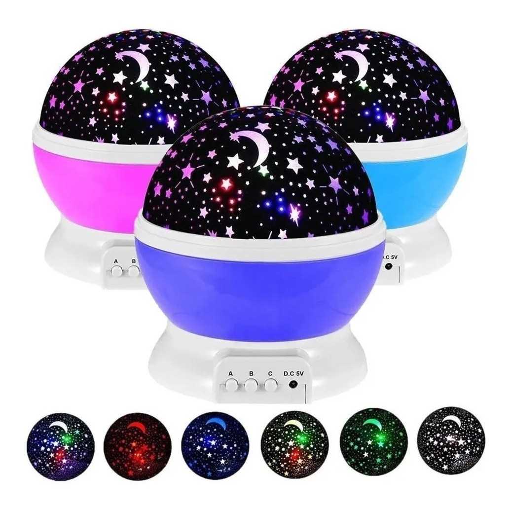 LAMPARA VELADOR LED DINAX SUEÑOS (CON LUZ COLRES) USB