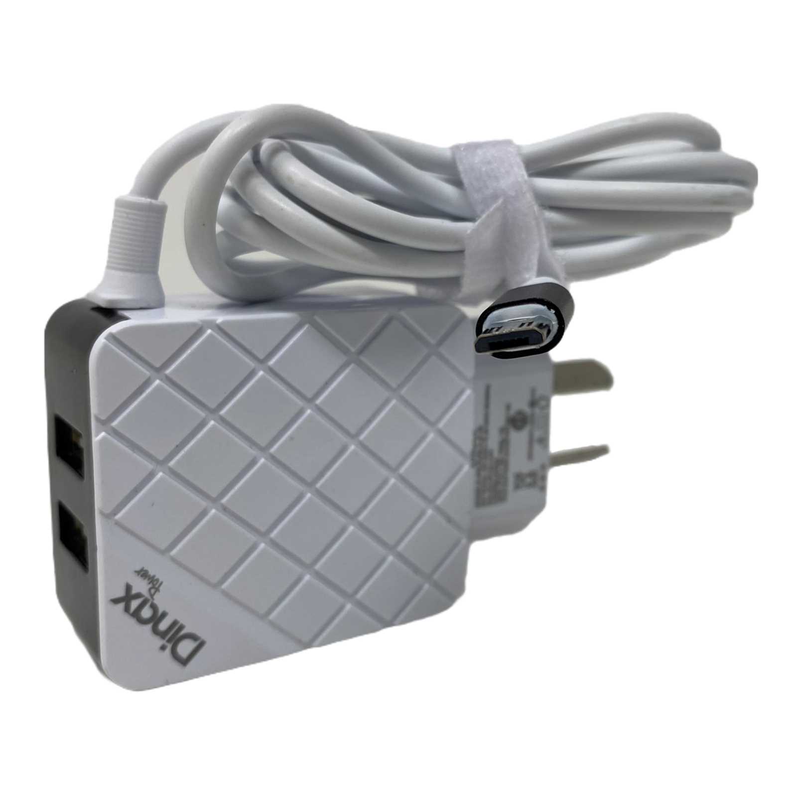 CARGADOR 220V 4.2A MICRO USB DINAX CABLE + 2 USB