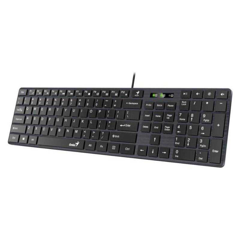 TECLADO GENIUS USB SLIMSTAR 126