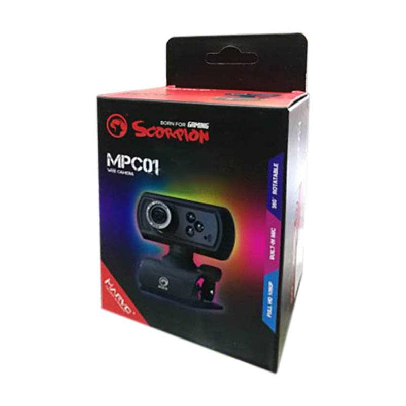 CAMARA WEB MARVO MPC01 720P