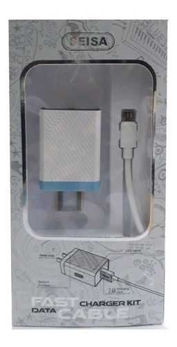 CARGADOR 220V TIPO C SEISA 2.4A CARGA RAPIDA  SE-ISA521A