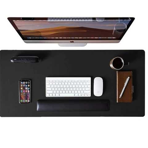 PAD MOUSE CDTEK  NEGRO LISO XL 84X38 CM