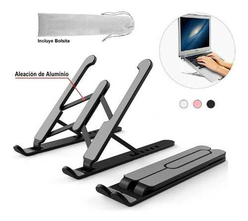 SOPORTE NOTEBOOK PLEGABLE SEISA ZX-447