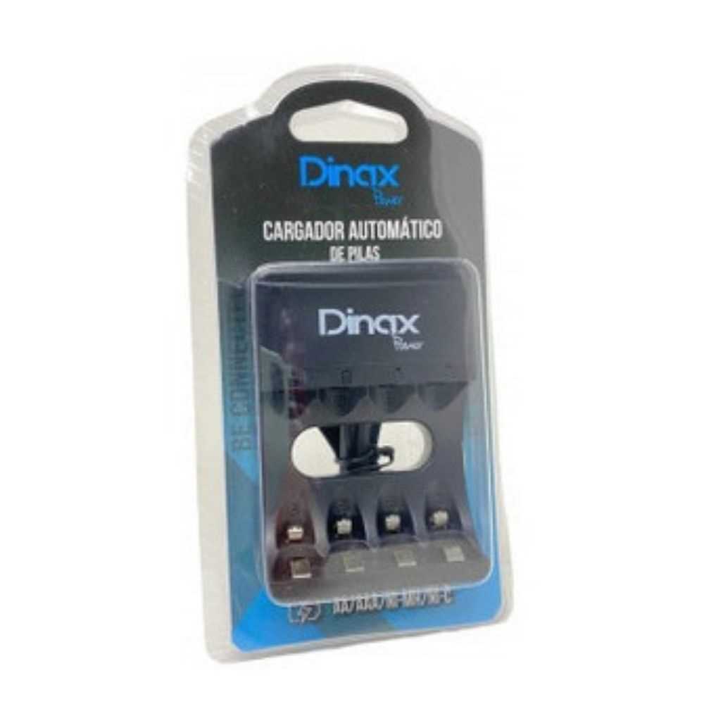CARGADOR DE PILAS DINAX USB P/4 PILAS (AA Y AAA) DXCARAUT