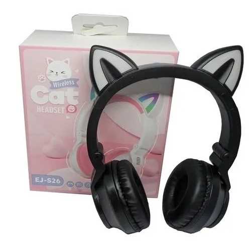 AURICULAR SEISA BT VINCHA EJ-S26 GATITO OUTLET SIN GARANTIA