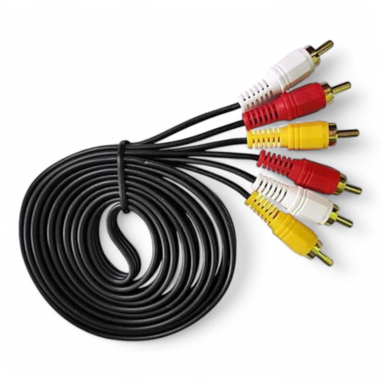 CABLE AUDIO RCA-RCA X3 (AUDIO Y VIDEO) 1.8M NISUTA NSCRCA32